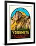 Half-Dome, Yosemite National Park-null-Framed Art Print