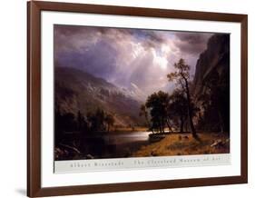 Half Dome, Yosemite Valley-Albert Bierstadt-Framed Art Print