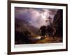 Half Dome, Yosemite Valley-Albert Bierstadt-Framed Art Print