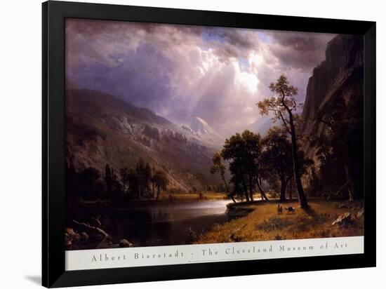 Half Dome, Yosemite Valley-Albert Bierstadt-Framed Art Print