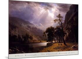 Half Dome, Yosemite Valley-Albert Bierstadt-Mounted Art Print