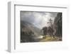 Half Dome, Yosemite Valley-Albert Bierstadt-Framed Art Print