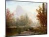 Half Dome, Yosemite-Albert Bierstadt-Mounted Giclee Print