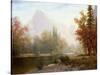 Half Dome, Yosemite-Albert Bierstadt-Stretched Canvas