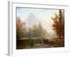 Half Dome, Yosemite-Albert Bierstadt-Framed Giclee Print