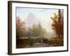 Half Dome, Yosemite-Albert Bierstadt-Framed Giclee Print