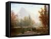 Half Dome, Yosemite-Albert Bierstadt-Framed Stretched Canvas