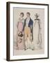 Half Full Dresses, C1810-W Read-Framed Giclee Print