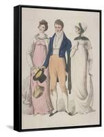 Half Full Dresses, C1810-W Read-Framed Stretched Canvas
