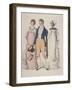 Half Full Dresses, C1810-W Read-Framed Giclee Print