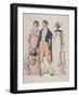 Half Full Dresses, C1810-W Read-Framed Giclee Print