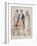 Half Full Dresses, C1810-W Read-Framed Giclee Print