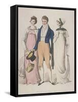 Half Full Dresses, C1810-W Read-Framed Stretched Canvas