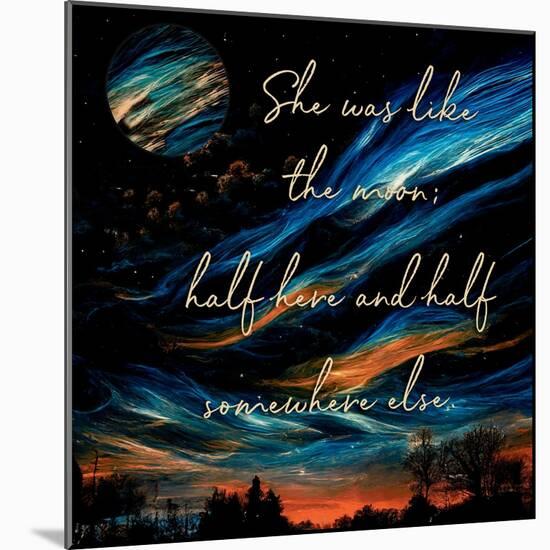 Half Here-null-Mounted Giclee Print