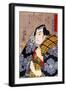 Half Legth Portrait of Bazui Chobel-Kuniyoshi Utagawa-Framed Giclee Print