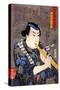 Half Legth Portrait of Goshaku Somegoro-Kuniyoshi Utagawa-Stretched Canvas