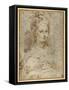 Half-Length of a Seated Woman-Parmigianino-Framed Stretched Canvas