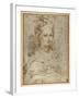 Half-Length of a Seated Woman-Parmigianino-Framed Giclee Print