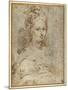 Half-Length of a Seated Woman-Parmigianino-Mounted Giclee Print