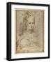 Half-Length of a Seated Woman-Parmigianino-Framed Giclee Print