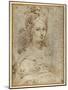 Half-Length of a Seated Woman-Parmigianino-Mounted Giclee Print