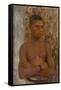 Half Length of Ralph, 1923-Henry Scott Tuke-Framed Stretched Canvas