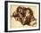 Half Length Portrait of a Man Bending Over-Giovanni Battista Piranesi-Framed Giclee Print