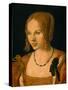 Half-Length Portrait of a Young Venetian, 1505-Albrecht Dürer-Stretched Canvas