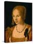 Half-Length Portrait of a Young Venetian, 1505-Albrecht Dürer-Stretched Canvas