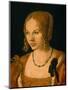 Half-Length Portrait of a Young Venetian, 1505-Albrecht Dürer-Mounted Giclee Print