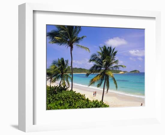 Half Moon Bay, Antigua, Caribbean, West Indies-John Miller-Framed Photographic Print