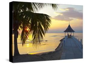 Half Moon Bay, Montego Bay, St. James, Jamaica, Caribbean-Doug Pearson-Stretched Canvas