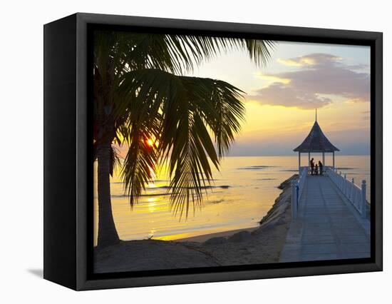 Half Moon Bay, Montego Bay, St. James, Jamaica, Caribbean-Doug Pearson-Framed Stretched Canvas