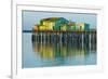 Half Moon Bay Pier-Lee Peterson-Framed Photo