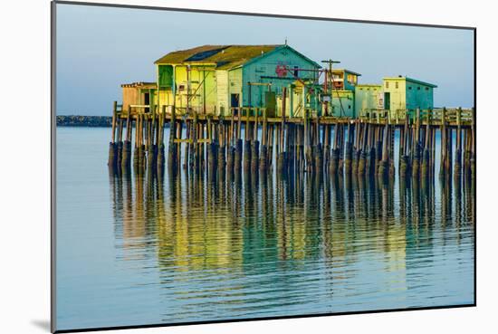 Half Moon Bay Pier-Lee Peterson-Mounted Photo