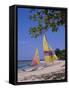 Half Moon Club Beach, Montego Bay, Jamaica, Caribbean, West Indies-Robert Harding-Framed Stretched Canvas