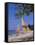 Half Moon Club Beach, Montego Bay, Jamaica, Caribbean, West Indies-Robert Harding-Framed Stretched Canvas