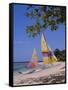 Half Moon Club Beach, Montego Bay, Jamaica, Caribbean, West Indies-Robert Harding-Framed Stretched Canvas