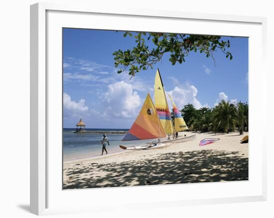 Half Moon Club, Montego Bay, Jamaica, West Indies, Caribbean, Central America-Robert Harding-Framed Photographic Print