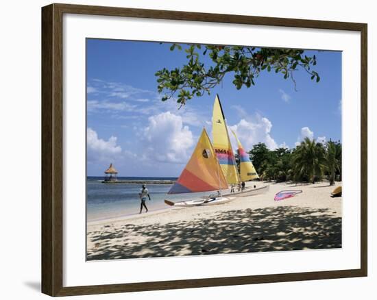 Half Moon Club, Montego Bay, Jamaica, West Indies, Caribbean, Central America-Robert Harding-Framed Photographic Print