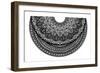 Half-Moon-Mandala-Delyth Angharad-Framed Giclee Print