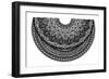 Half-Moon-Mandala-Delyth Angharad-Framed Giclee Print