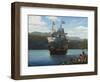 Half Moon on the Hudson-John Zaccheo-Framed Giclee Print