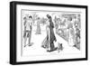 Half Mourning-Charles Dana Gibson-Framed Giclee Print