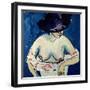 Half-Naked Woman with a Hat, 1911-Ernst Ludwig Kirchner-Framed Giclee Print