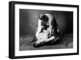 Half Nelson-null-Framed Art Print