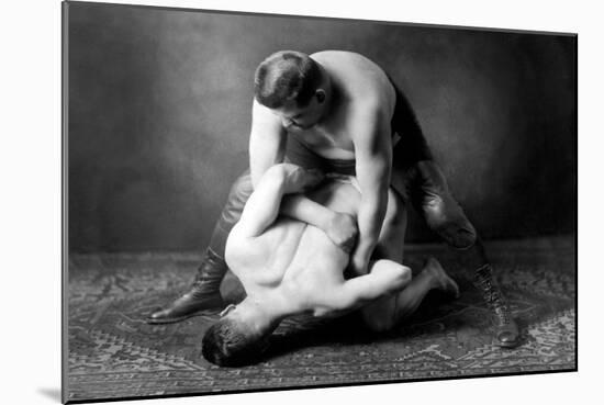 Half Nelson-null-Mounted Art Print