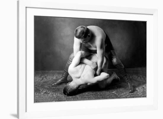 Half Nelson-null-Framed Art Print