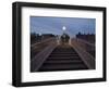 Half Penny Bridge Over Liffey River, Dublin, County Dublin, Republic of Ireland-Sergio Pitamitz-Framed Photographic Print