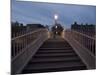 Half Penny Bridge Over Liffey River, Dublin, County Dublin, Republic of Ireland-Sergio Pitamitz-Mounted Photographic Print